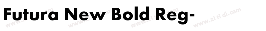 Futura New Bold Reg字体转换 Futura New Bold Reg字体转换
